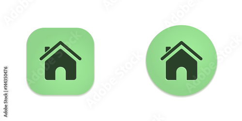 Vector Green Web Buttons
