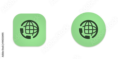 Vector Green Web Buttons
