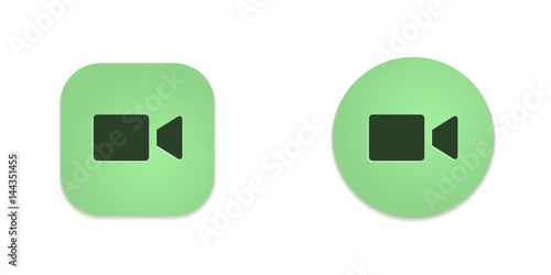 Vector Green Web Buttons