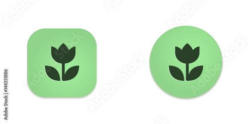 Vector Green Web Buttons