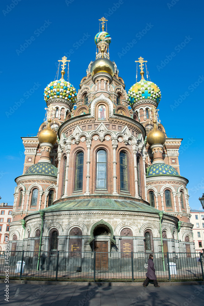April 13, 2015 - St.Petersburg Russia : Church of the Savior on Spilled Blood
