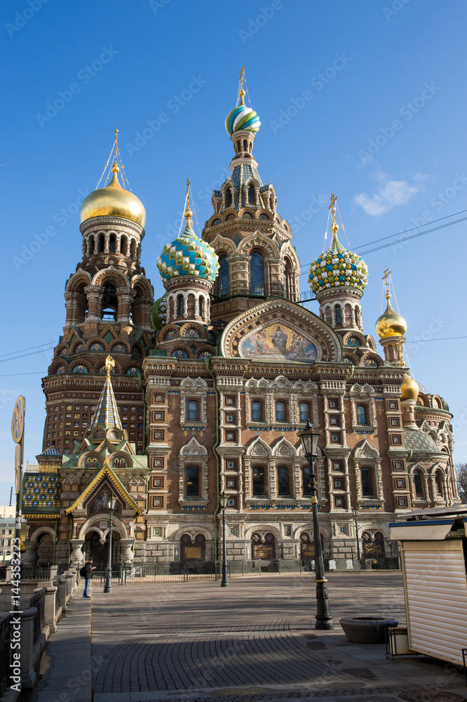 April 13, 2015 - St.Petersburg Russia : Church of the Savior on Spilled Blood