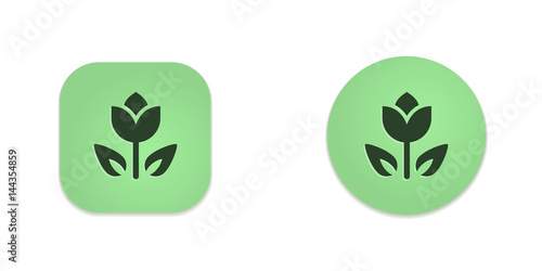 Vector Green Web Buttons