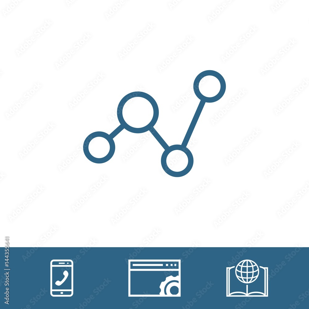 social network icon stock vector illustration flat design social network icon stock vector illustration flat design