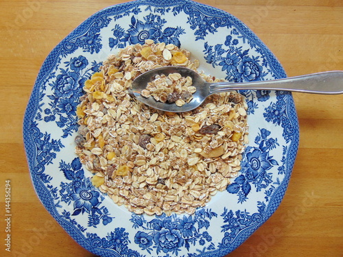 tasty cereals or muesli for breakfast