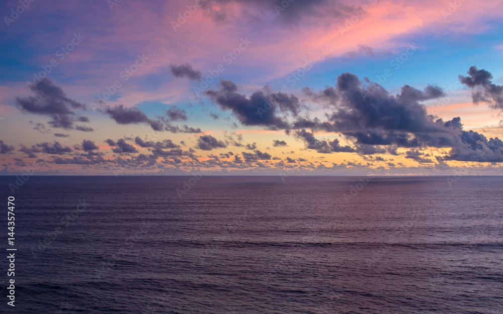 Obraz premium Sunset, Bali, Indonesia.