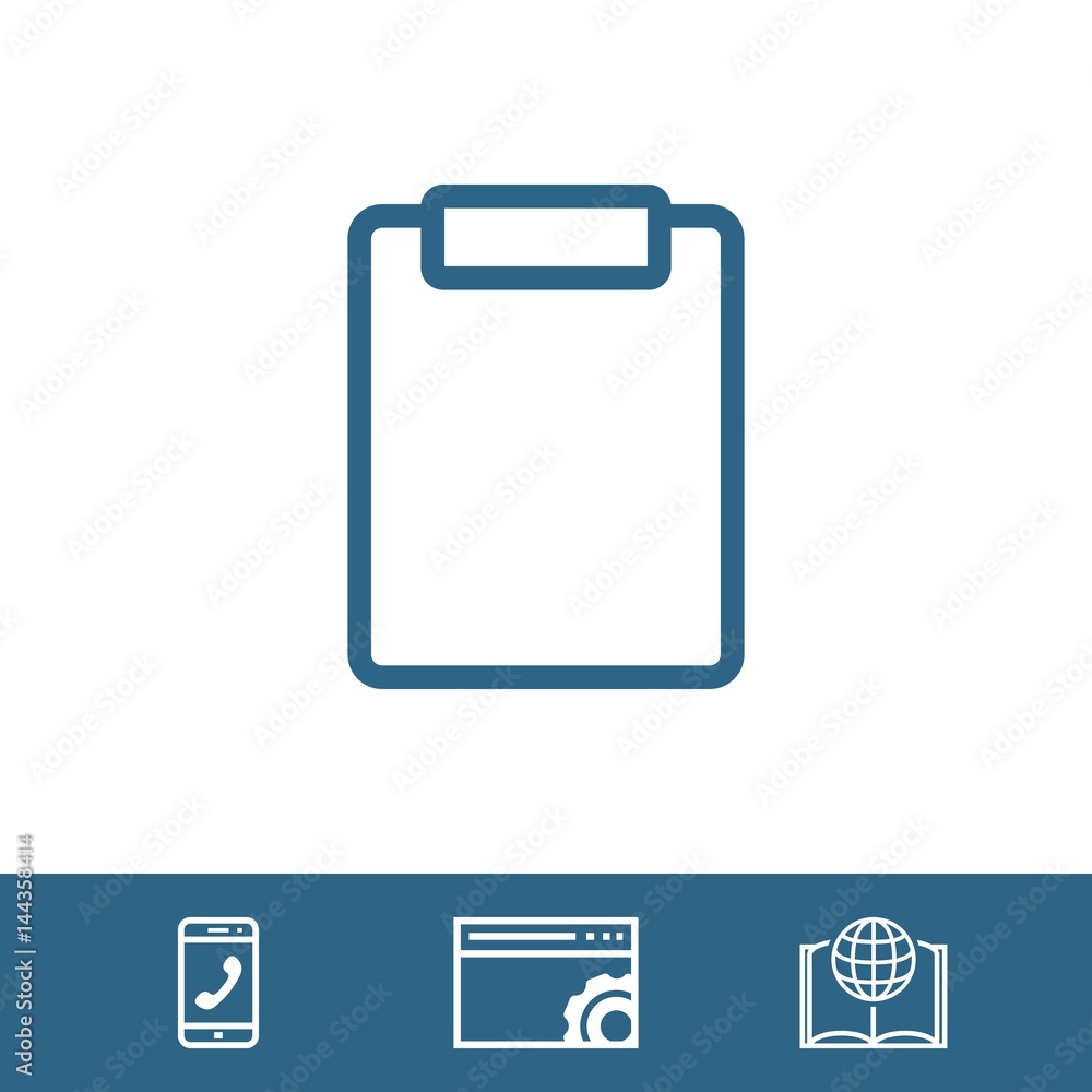 checklist icon stock vector illustration flat design checklist icon stock vector illustration flat design