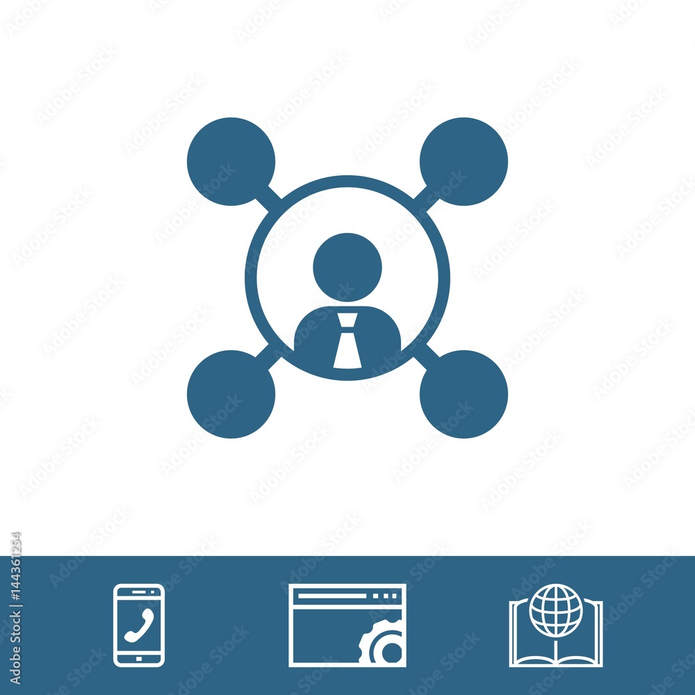 users of social networks icon stock vector illustration flat design users of social networks icon stock vector illustration flat design