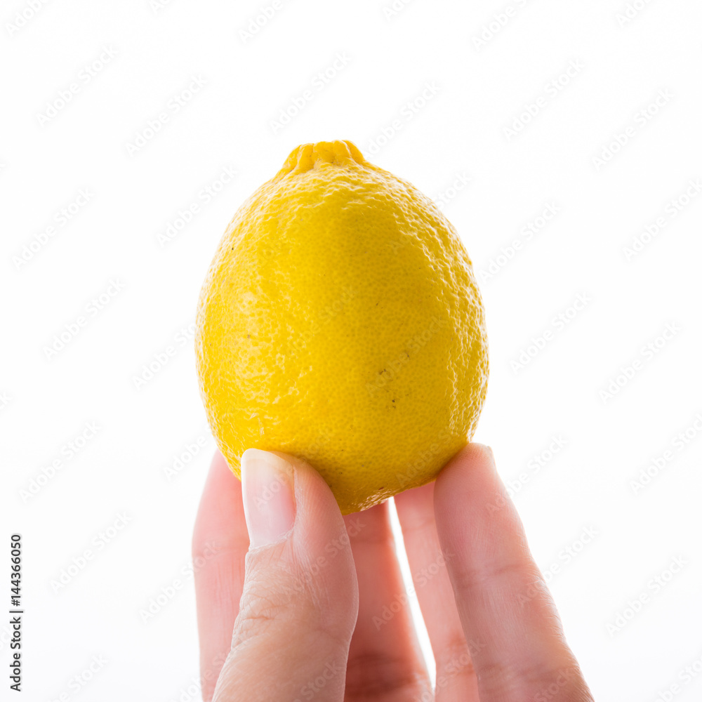 lemon fruit isolated on white background lemon fruit isolated on white background