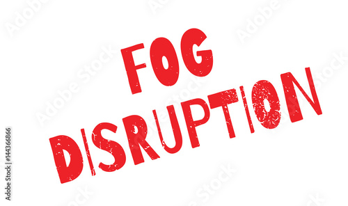 Fog Disruption rubber stamp. Grunge design with dust scratches. Effects can be easily removed for a clean, crisp look. Color is easily changed.