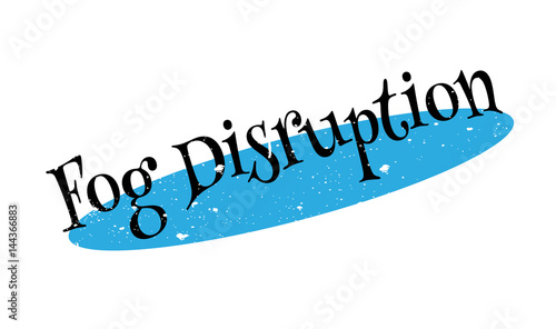 Fog Disruption rubber stamp. Grunge design with dust scratches. Effects can be easily removed for a clean, crisp look. Color is easily changed.