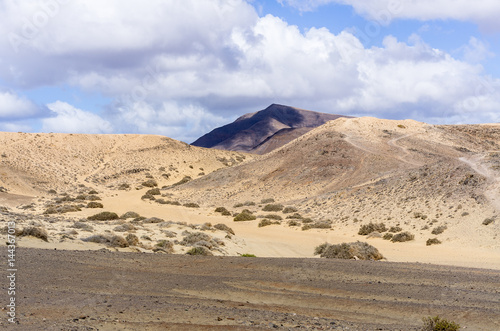 Wüste auf Lanzarote, kanarische Inseln, Spanien
