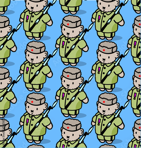 marching toy bears