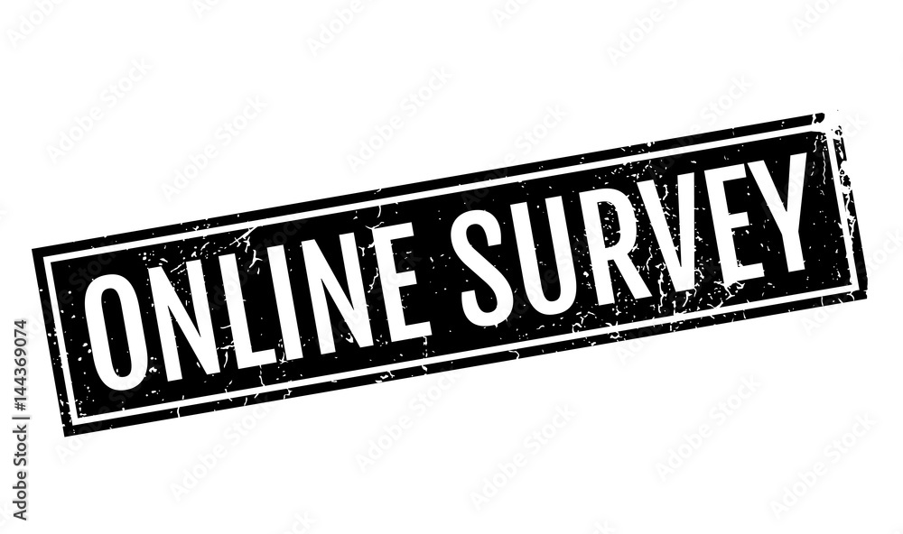 Online Survey rubber stamp. Grunge design with dust scratches. Effects can be easily removed for a clean, crisp look. Color is easily changed. Online Survey rubber stamp. Grunge design with dust scratches. Effects can be easily removed for a clean, crisp look. Color is easily changed.