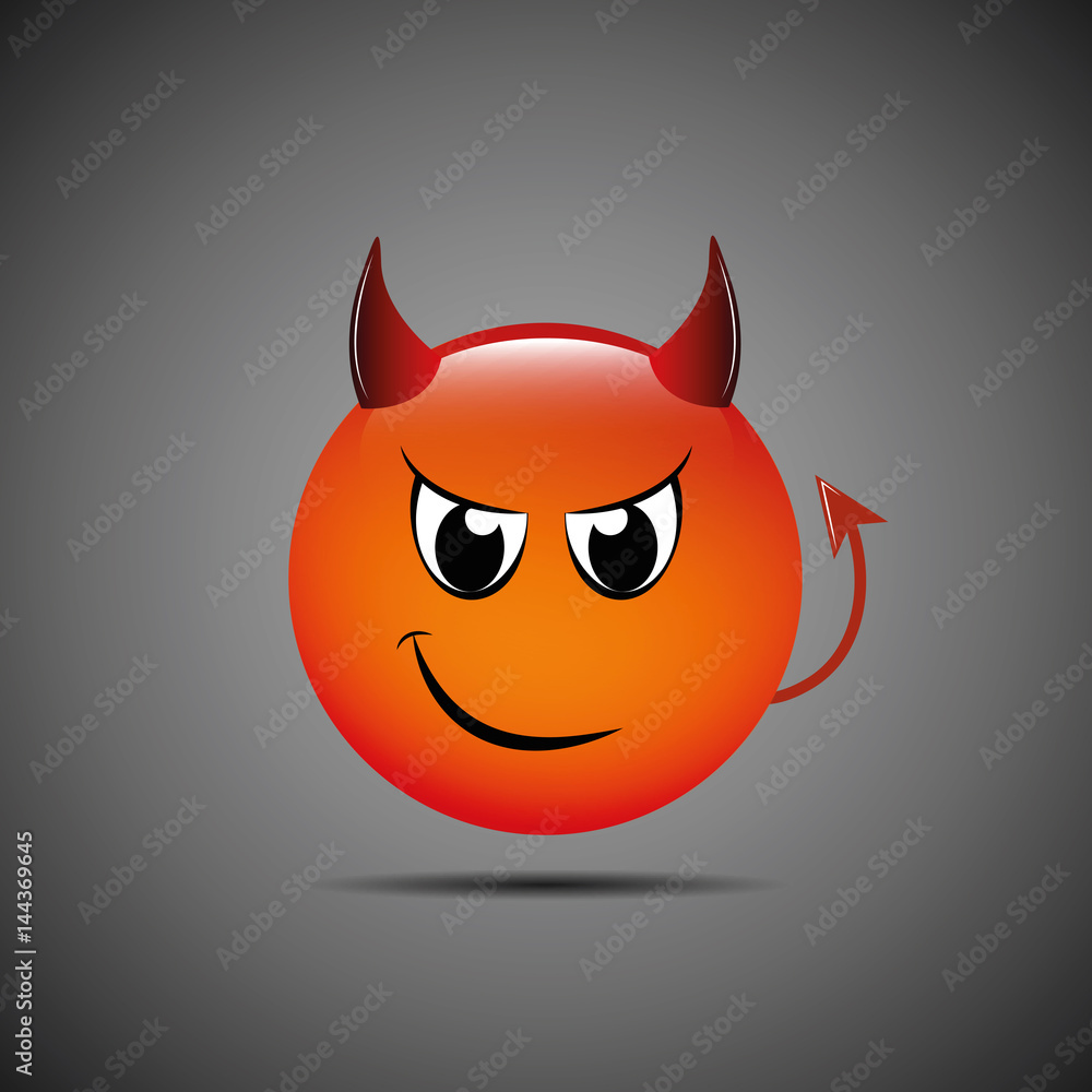 teufel smiley hinterlistig