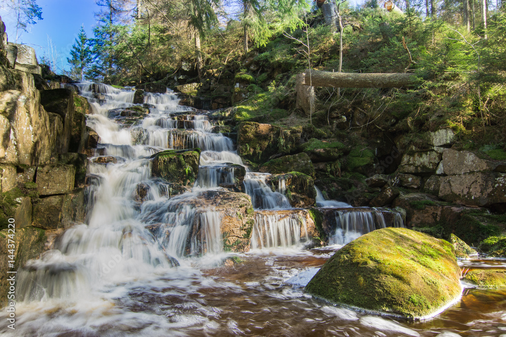 Groter Wasserfall Im Harz