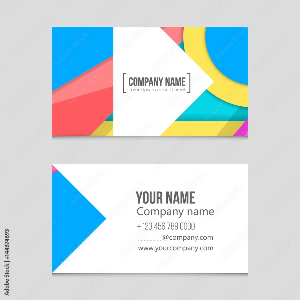 Fototapeta premium Abstract vector layout background set. For art template design, list, front page, mockup brochure theme style, banner, idea, cover, booklet, print, flyer, book, blank, card, ad, sign, sheet,, a4