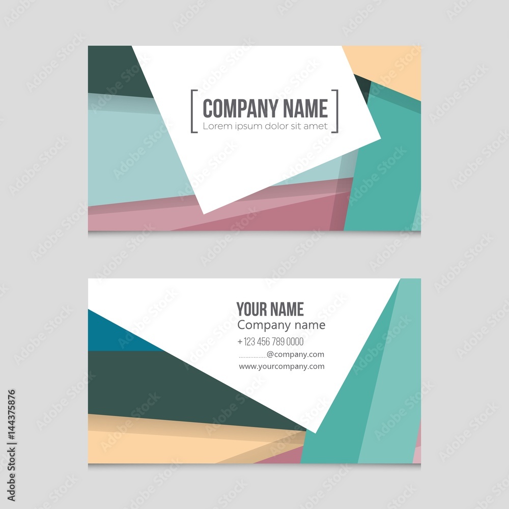 Fototapeta premium Abstract vector layout background set. For art template design, list, front page, mockup brochure theme style, banner, idea, cover, booklet, print, flyer, book, blank, card, ad, sign, sheet,, a4