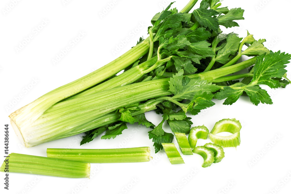 Bunch of fresh celery stalk with leaves Bunch of fresh celery stalk with leaves