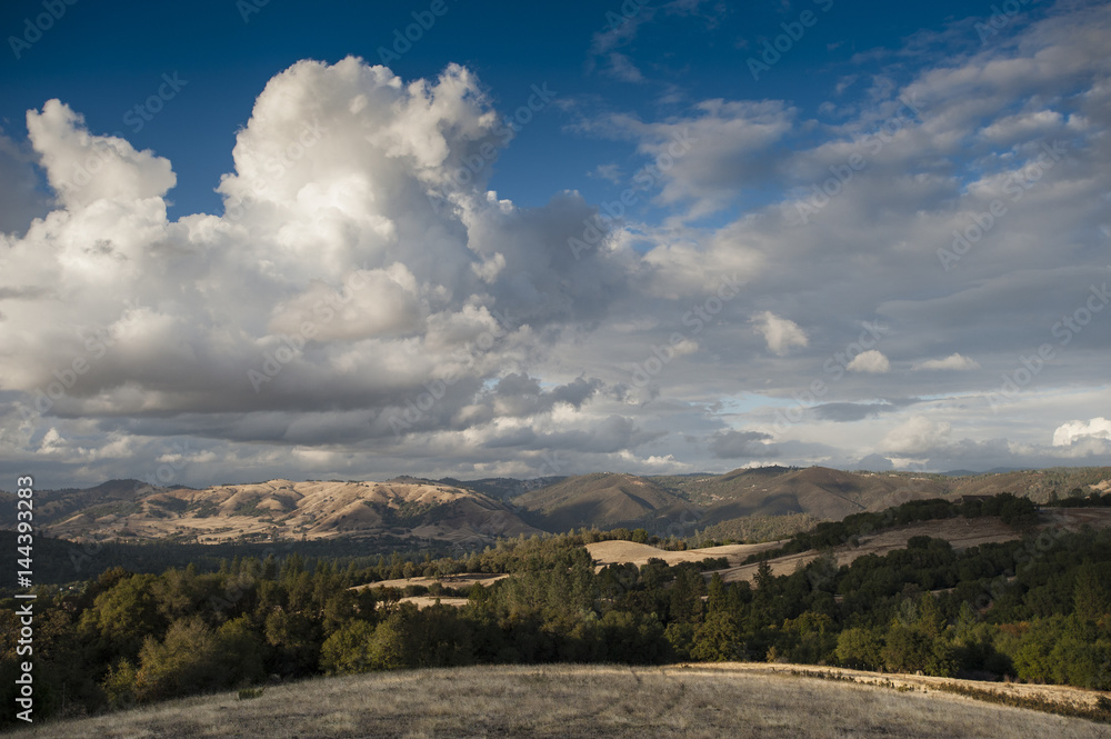 Clouds over the Coloma Lotus Valley