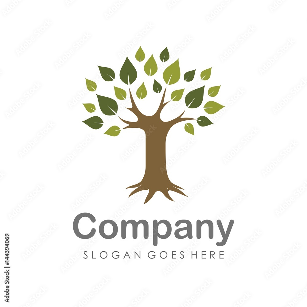 Obraz premium Creative and unique tree illustration vector