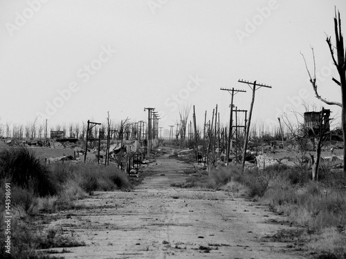 Foto ruinas de un pueblo
