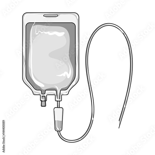 Medicine package.Medicine single icon in black style vector symbol stock illustration web.