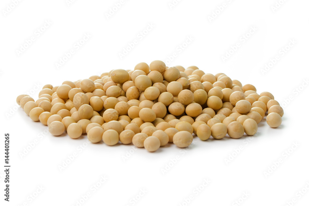 Heap of soya beans Heap of soya beans
