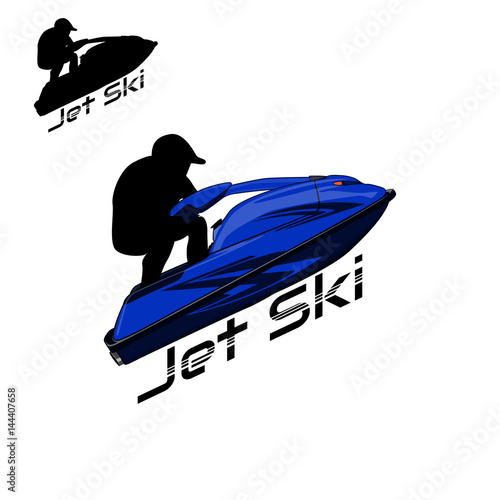 Set jet ski, scooter