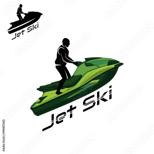 Set jet ski, scooter