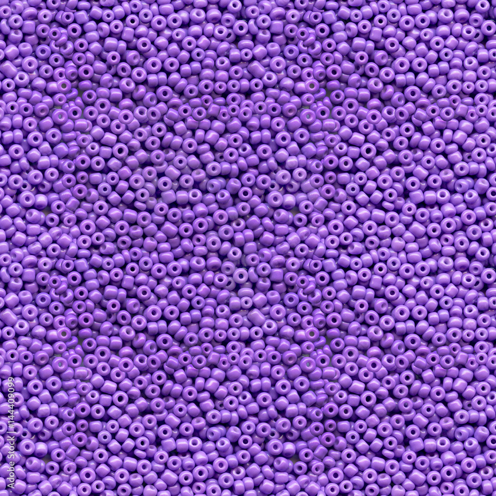 Obraz premium Beads. Seamless pattern with small decorative object