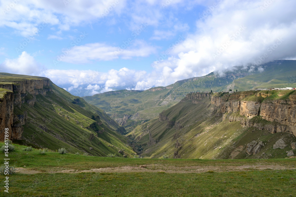 In the mountains of the Caucasus