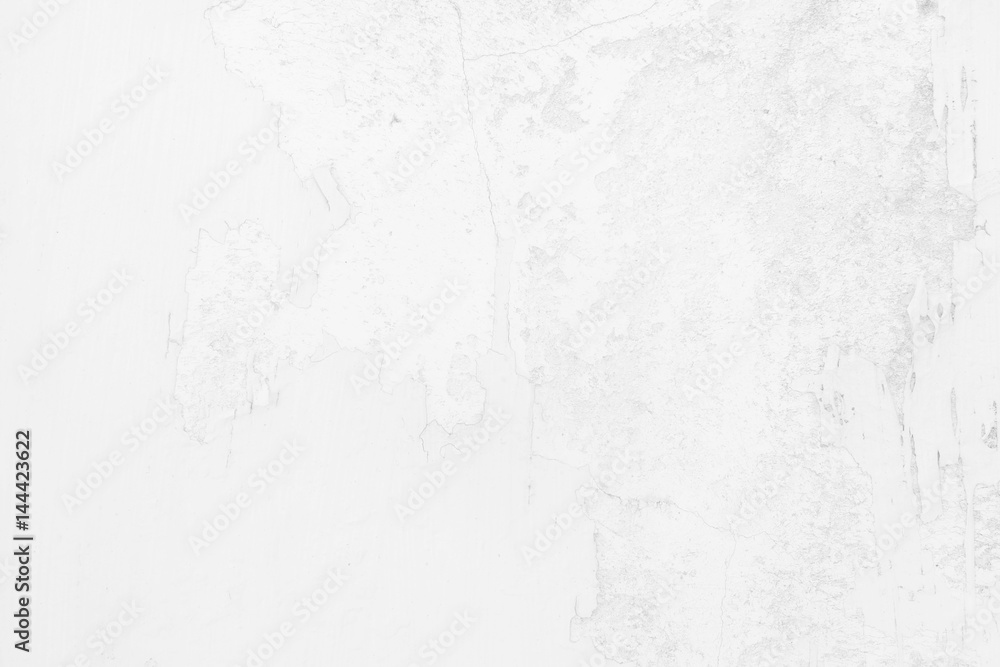Fototapeta premium White Grunge Cement Wall Background.