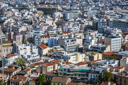 Cityscape of Athens, Greece - view from Acropolis hill © Fotokon