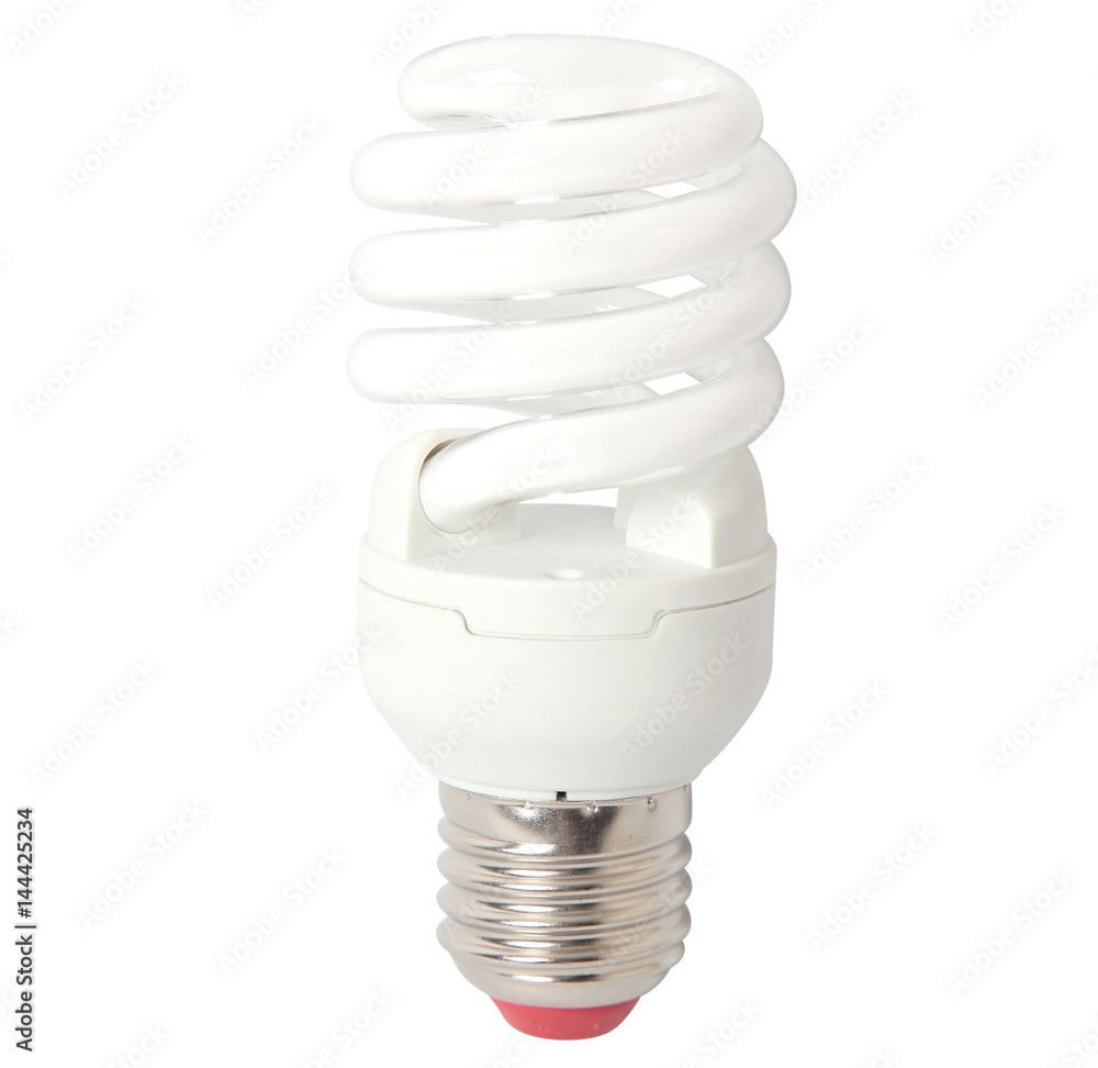 Power save bulb isolated on white background. Lightbulb Power save bulb isolated on white background. Lightbulb
