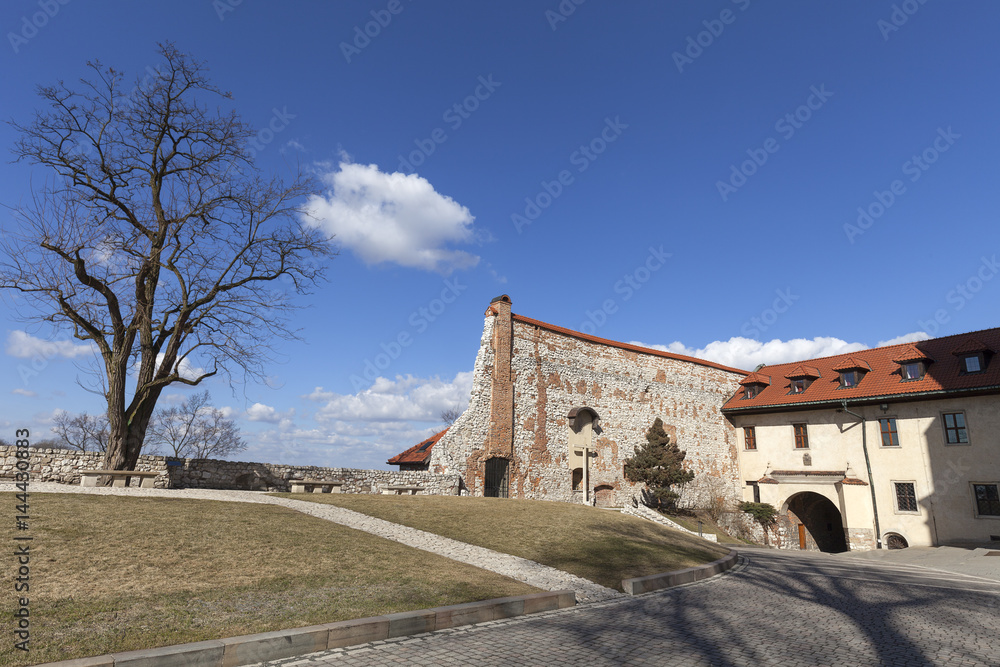 Fototapeta premium Benedictine abbey in Tyniec near Krakow, Poland