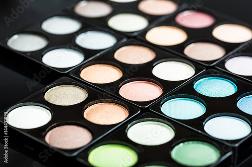 Close-up Of Eye Shadow Palette