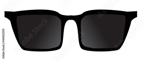 black sunglasses accessorie travel. black sunglasses sign.