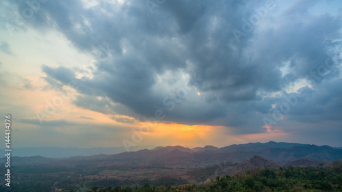 light through the cloud