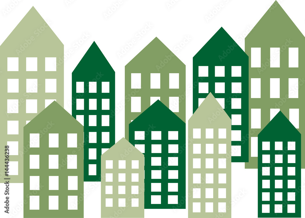 green city header banner or logotype