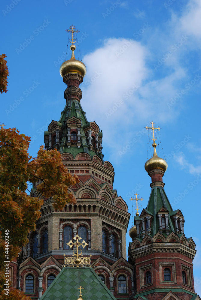 Church of St. Peter and Paul Church, Peterhof, Saint Petersburg, Russia