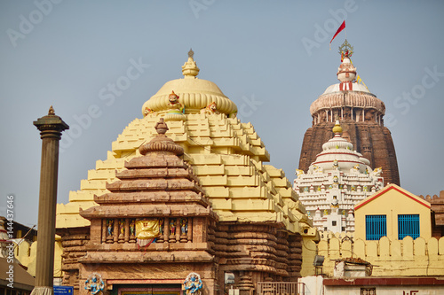 Canvas Print Jagannath temple in Orissa
