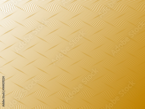Canvas Print abstract stylized lines, vector