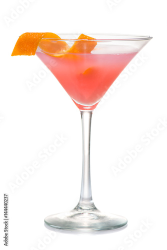 cosmopolitan cocktail Isolated