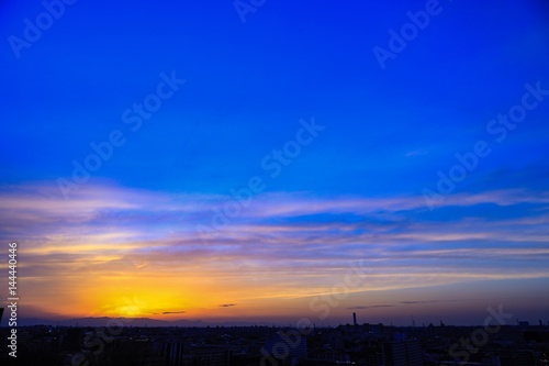幻想的な夕焼け空 © matsun1003