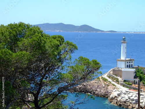 Ibiza  K  ste  Leuchtturm