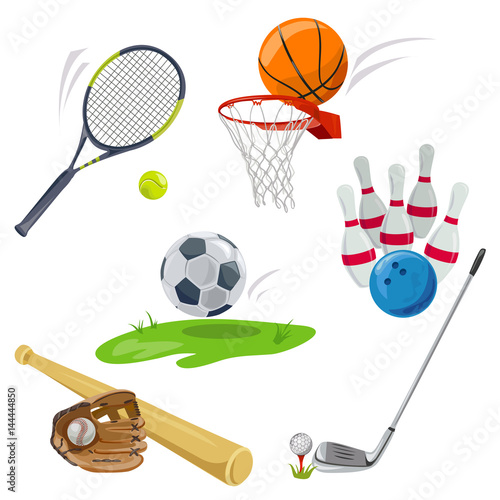 sports, icons, types of ball sports