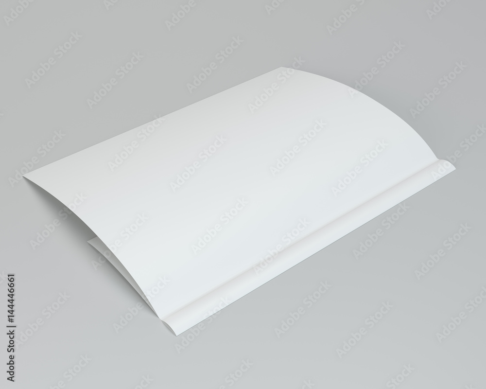 close up of a crumpled unfolded piece of paper. 3d rendering. close up of a crumpled unfolded piece of paper. 3d rendering.