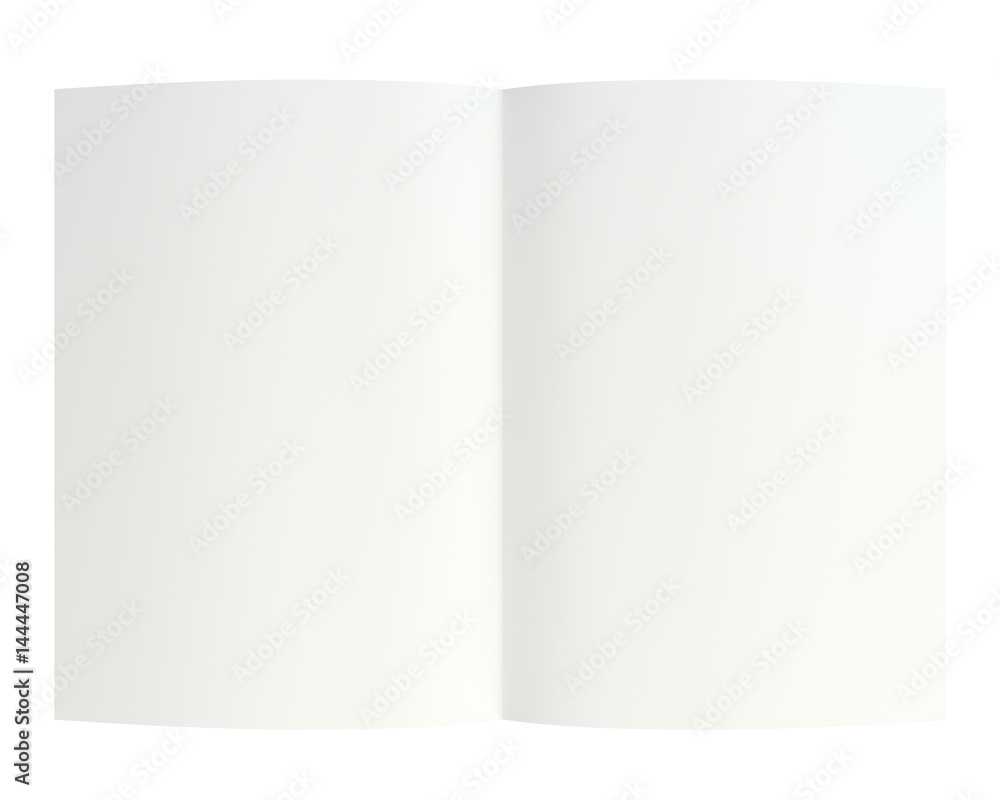 close up of a crumpled unfolded piece of paper. Isolated on white background. 3d rendering close up of a crumpled unfolded piece of paper. Isolated on white background. 3d rendering