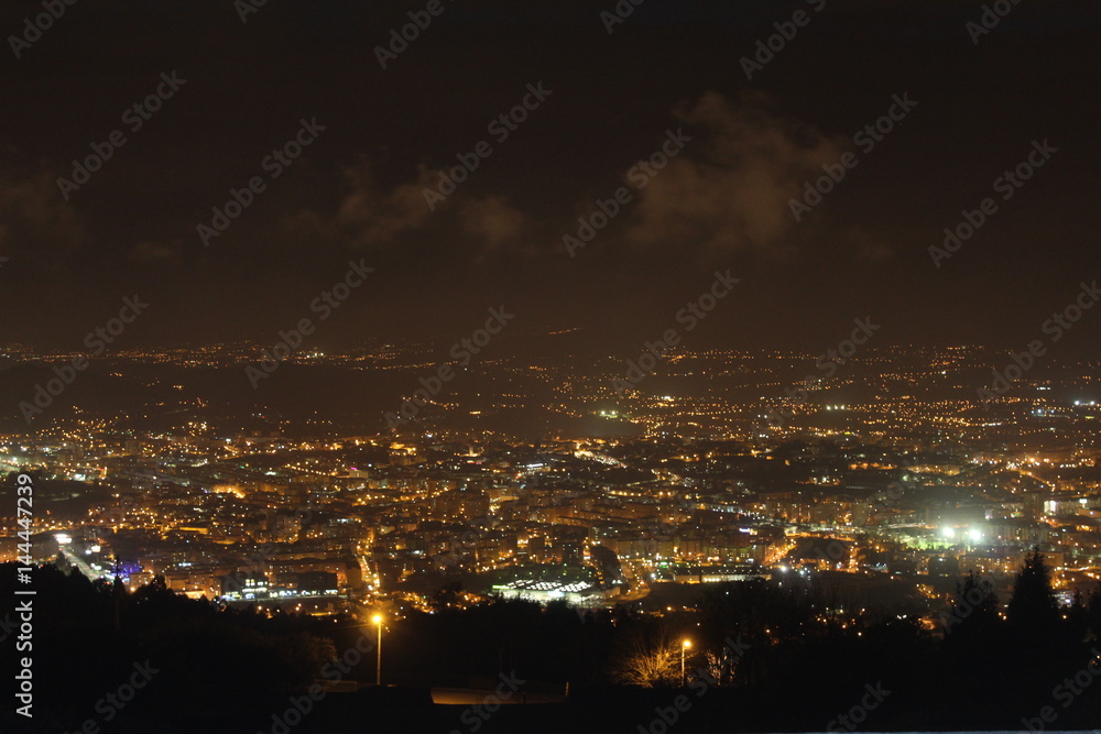  Braga city at night